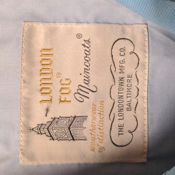 Vintage London Fog Maincoats Jacket Size 8 - Picture 7 of 16